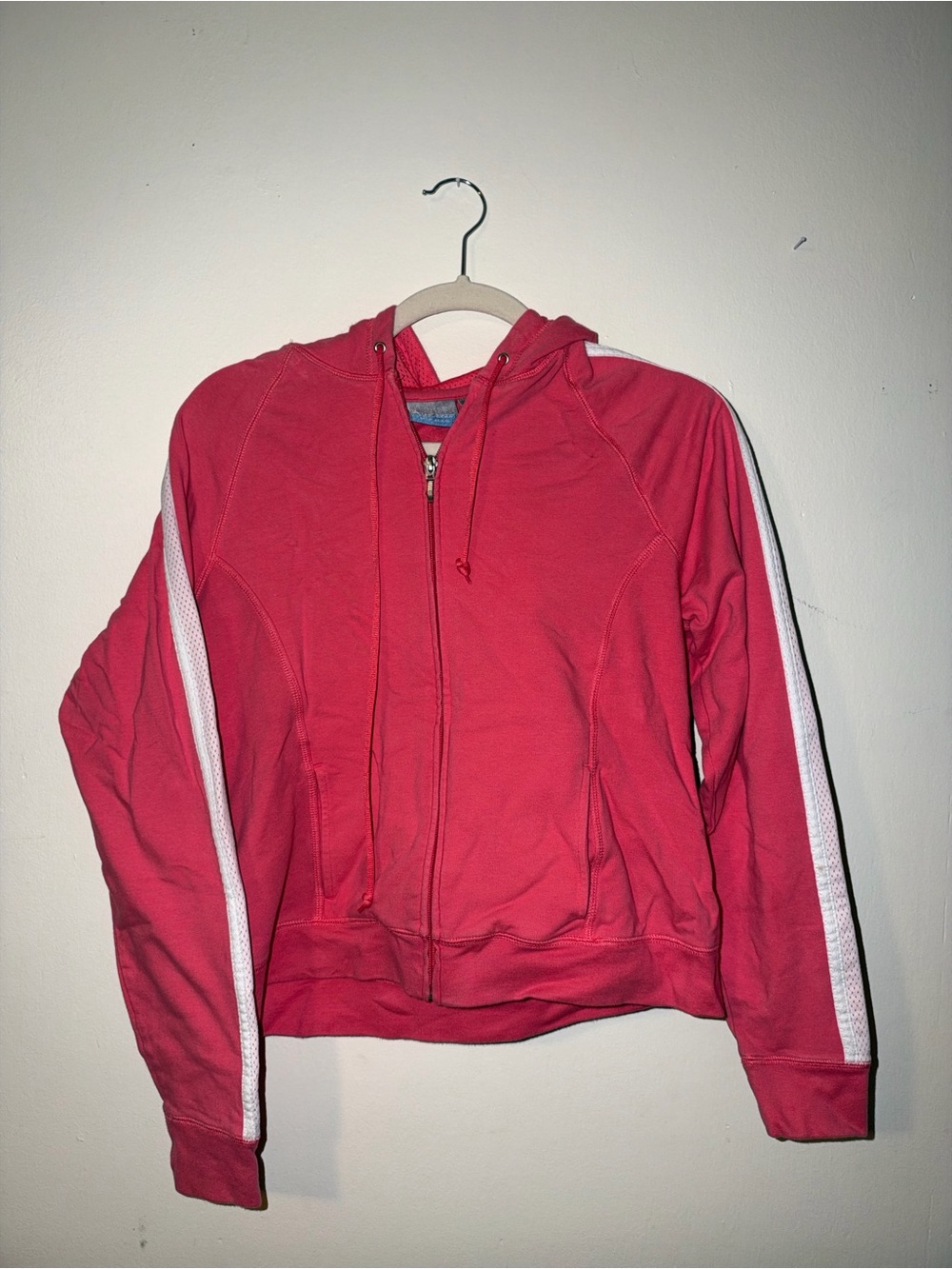 Pink Zip Hoodie Jacket Y2K